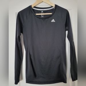 Adidas Running Shirt, Black, Small